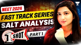 Salt Analysis One Shot  Part 1  Fast Track NEET 2024  Akansha Karnwal [upl. by Gnav]