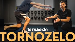 REABILITAÇÃO DE TORNOZELO TORCIDO  FAÇA ISSO PARA BLINDAR SEU TORNOZELO [upl. by Amehr]