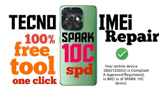 tecno spark 10c imei repair  tecno k15k imei repair  tecno imei repair  imei repair free tool [upl. by Lama]