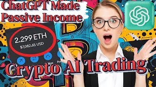 ChatGPT Crypto Arbitrage Tutorial How to Make Passive Income with AI Trading Bot [upl. by Araas]