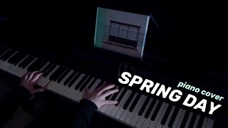 BTS  SPRING DAY  Piano Cover [upl. by Hiroshi]