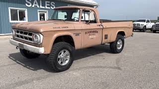 SOLD  1968 Dodge Power Wagon 440 for sale at Pentastic Motors [upl. by Eelta582]