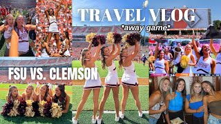 Florida State vs Clemson GAMEDAY VLOG away game [upl. by Ardeid]