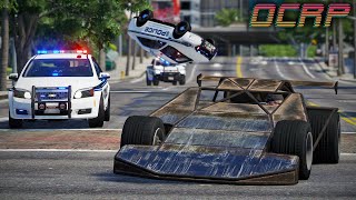 Ramping The Police in GTA RP  OCRP [upl. by Lebam]