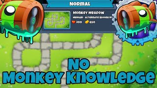 Bloonarius Tutorial  No Monkey Knowledge  Monkey Meadow  BTD6 [upl. by Gunning559]