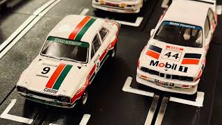 Scalextric  Super Saloons Showdown  Slot Cars [upl. by Aicirtel]