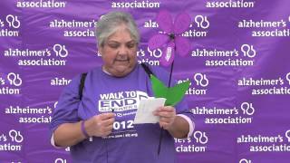 Why I Walk to End Alzheimers San Francisco  Barbara Julius [upl. by Hicks196]