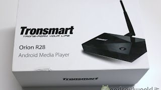 Tronsmart Orion R28 recensione in italiano [upl. by Akciret]