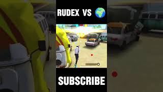 RUDEX VS 🌍 freefire rudex shorts youtubeshorts [upl. by Bueschel]