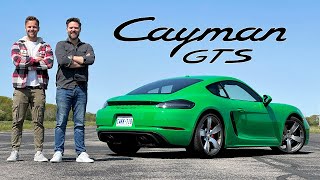 2023 Porsche 718 Cayman GTS 40 Quick Review [upl. by Nuhsed]