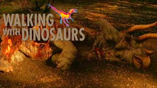 Walking With Dinosaurs 1999  Triceratops Screen Time [upl. by Wynnie485]