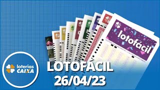 Resultado da Lotofácil  Concurso nº 2797  26042023 [upl. by Arvonio]