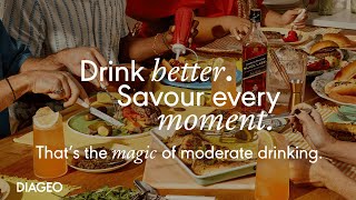 The Magic of Moderate Drinking  Diageo [upl. by Leroi]