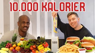 10 000 Kalorier Challenge Med Kristoffer Bjørndal Klarer Vi Det [upl. by Suelo]