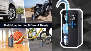 Top 10 Best Portable Tire Inflators of 2023  Cordless Air Compressor Air Pump Tire Pump [upl. by Hanford250]