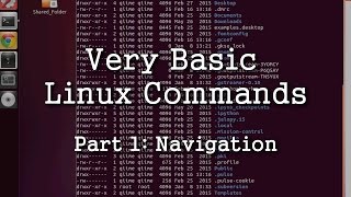 Navigating The Linux Terminal pwd ls amp cd  The Basics [upl. by Best239]