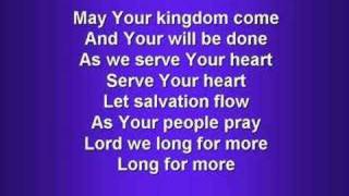 Kingdom Come worship video w lyrics [upl. by Llerryt]