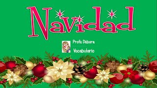 Vocabulario Navidad para niños [upl. by Yaras]