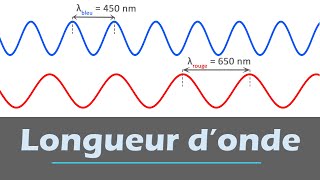 LONGUEUR DONDE  UV lumière visible et IR  Physique Chimie  lycée [upl. by Oirrad]