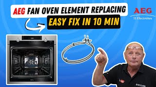 How to replace AEG fan oven element thats not heating [upl. by Einneg]