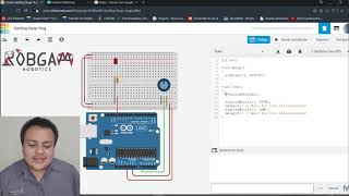 Tinkercad Potenciometro led [upl. by Asiluj]