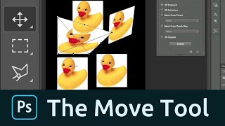 How to use the Move Tool in Photoshop [upl. by Rella]