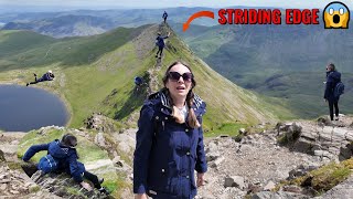 HELVELLYN VIA STRIDING EDGE 4K 😱 [upl. by Nired]