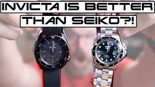 Best Dive Watch Under 500 Actually Under 335 Invicta Pro Diver vs Seiko Series 5 Sports [upl. by Wohlert]