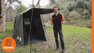 Coleman Instant Up Gold 4PV Dark Room Tent [upl. by Enuj814]