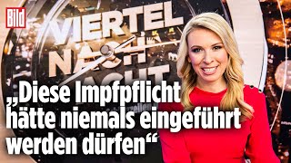 „Stoppt die einrichtungsbezogene Impfpflicht“  Nena Schink bei Viertel nach Acht [upl. by Kado810]