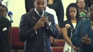 pastor singing at his grandad homegoing [upl. by Milurd522]