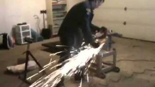 Angle grinder accident [upl. by Rosenzweig579]