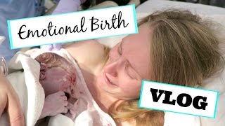 BIRTH VLOG  Labor and Delivery Story of Owen [upl. by Pickford819]