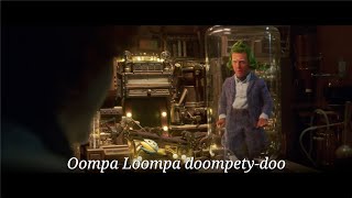 Wonka Soundtrack  Oompa Loompa Movie Scene Lyric Video Hugh Grant Timothée Chalamet  WaterTower [upl. by Kirtap]