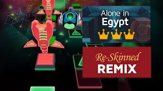 Rolling Sky  Alone in Egypt ReSkinned Remix  Fanmade [upl. by Rehptosirhc547]