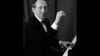 Horowitz plays Liszt Consolation No4 in Dflat [upl. by Esinyl]