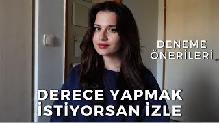 4 AYDA SINAVI KAZANDIRACAK EN ÖNEMLİ ŞEY Denemeler ve Deneme Önerileri [upl. by Aimee994]