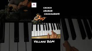 Vellake Song BGM Piano Cover  Alekhya Harika Aniruddh Ravichandran S Vijay 3bgm [upl. by Cassy672]