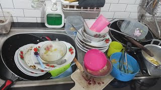 annoying‼️a sujeira no prato estava seca e havia até mofo crescendo 🤯😭 Extreme Kitchen Cleaning ASMR [upl. by Trebo237]