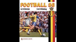 STICKERS PANINI BELGIUM CHAMPIONSHIP 1986 RFC SERAING [upl. by Nnaoj]