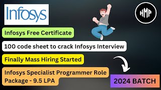 Finally Infosys Mass Hiring Announced  SP Role  Infosys Hiring 2024 Batch  Off Campus Drive 2024 [upl. by Darleen71]