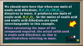 WCLN  Concentration Problem  1  Chemistry [upl. by Osithe]