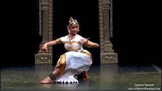 Sharada Kouthuvam by Sanjena Ramesh  Sridevi Nrithyalaya  Bharathanatyam Dance [upl. by Eima]