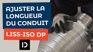 Ajustement à la longueur dun conduit LISSISO DP de Poujoulat  Dixneuf [upl. by Roinuj]