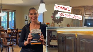 YONIKU LED Strip Lights bright and easy to install led ledlights lighting [upl. by Errot]