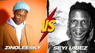 Zinoleesky VS Seyi Vibez Who is more talented and richer [upl. by Asor]