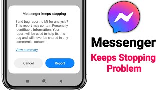 Messenger Keeps Stopping Problem 2024  Fix Messenger Keeps Stopping Problem [upl. by Ardnohsal963]