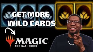 How to Get More Wild Cards in Magic The Gathering Arena  MTG MTGA Magic Arena  WotC [upl. by Ethban243]