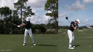 Rory McIlroys Powerful Driver Swing  TaylorMade Golf [upl. by Alohcin334]