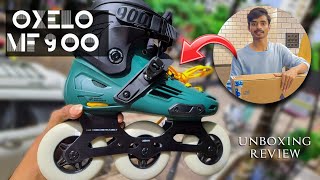 Oxelo MF900 Unboxing Full Review  My Dream 🙂 Inline Skates [upl. by Adilem]